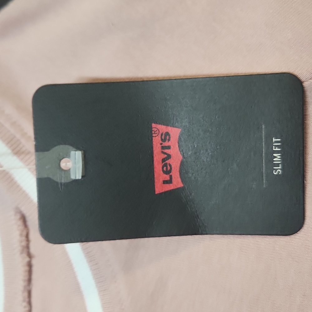 Levi's Pinkish Tee with White Accents - Picture 2 of 3